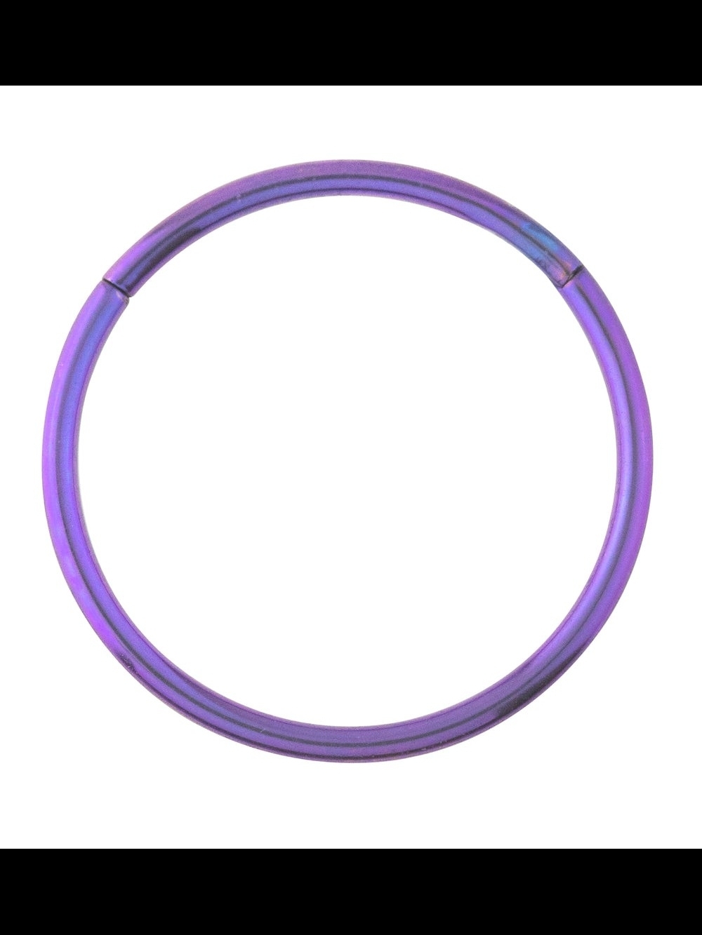 OUFER Purple Titanium 8mm Seamless Ring Titanium body jewelry, OUFER Brand
